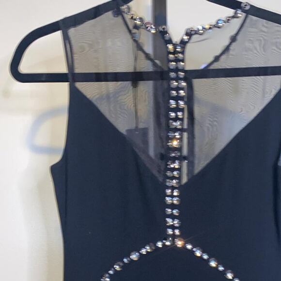 Kobi Halperin Everly Embellished Illusion Dress - Picture 6 of 10